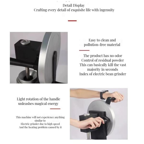 Coffee Tea Tools Hand Italian Coffee Grinder for Professional Espresso Bean Grinding
