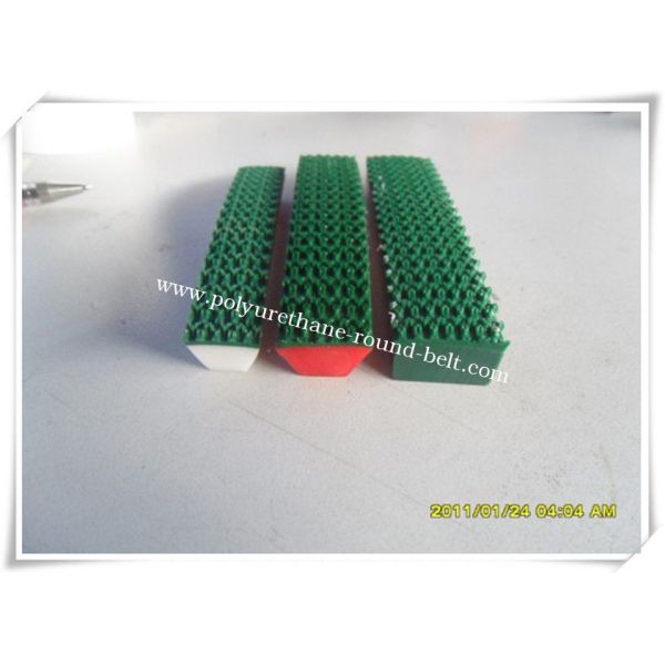 Packing Industry PU extruded belt Corrugated High Temperature Resistant