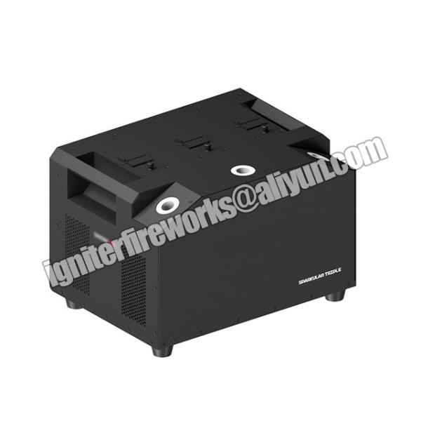 Máquina grande Spakler de Sparkular do casamento triplicar-se de Sparkular para emitir-se no canal de três ângulos