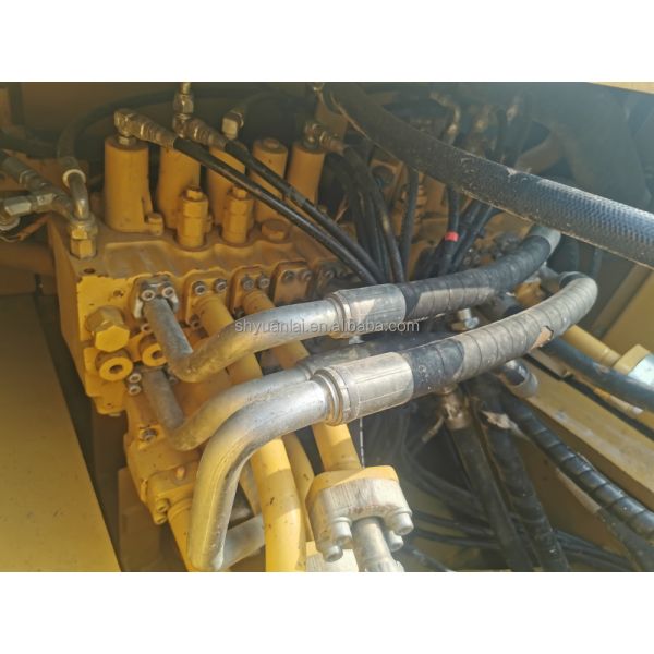 Excavateur CAT340D d'occasion avec conception en acier souple et pompe hydraulique originale