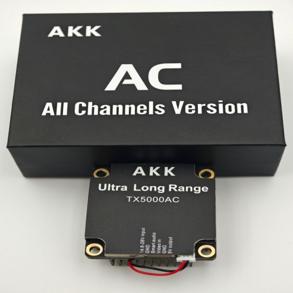 96CH 5W 5.8 Ghz Wireless Video Transmitter 4900-6060MHz Frequency Range 14.6-28V