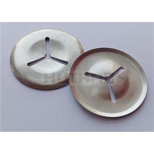 Stainless Or Galvanized Steel Self Locking Washer For Insulation Pins