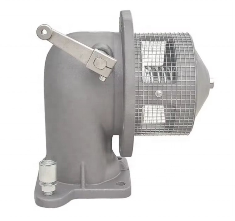 3kg Aluminum Alloy Manual Emergency Shut off Valve for Tank Trucks Nominal Diameter 4