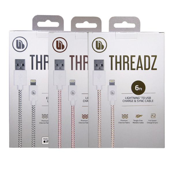 Caixas de papel que empacotam o empacotamento de carregamento de empacotamento de formação feito sob encomenda do cabo do cabo de dados de USB da caixa dos produtos eletrônicos