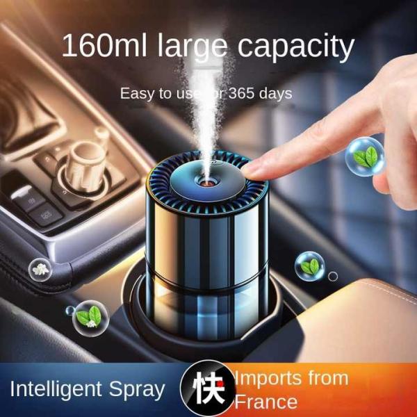 USB Powered Mini Ultrasonic Humidifier Car Oil Diffuser Air Purifier Stylish