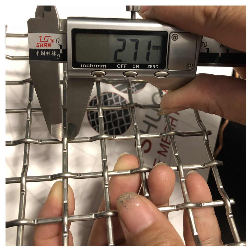 Внутреннее художественное оформление ячеистой сети нержавеющей стали PVD 304 архитектурноакустическое сплетенное