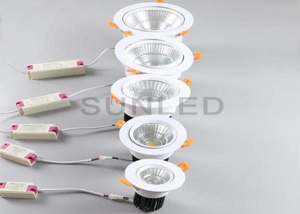 O teto do diodo emissor de luz da C.A. 220V Recessed a economia de energia Driverless da característica de Downlight
