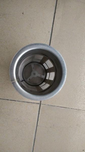 Steel Materials Excavator Spare Parts , Diesel Fuel Tank Strainer Corrosion Resistant