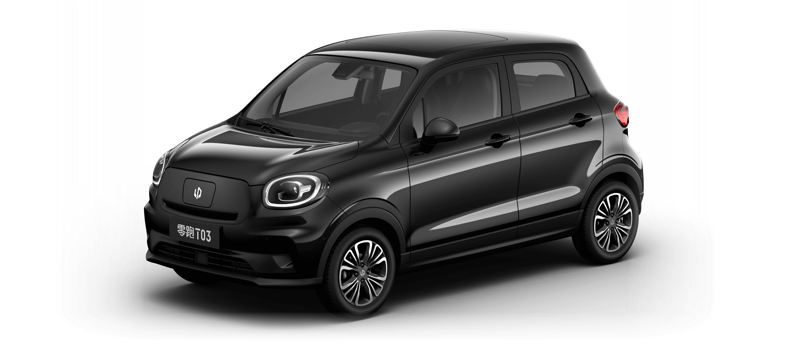 5 Doors 4 Seater Mini EV Cars White Color Reliable Battery Quality