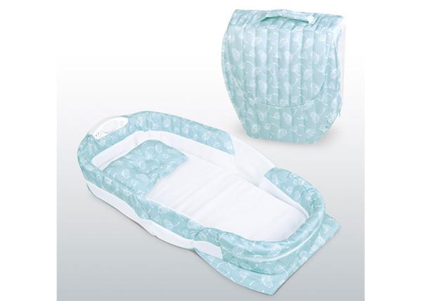 Foldable Baby Bed Children's Play Toys W / Soft Music Protective Fence