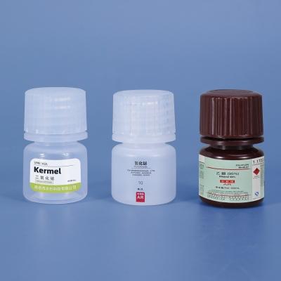 5 ml a 1 L de capacidade PP/HDPE frasco de boca larga para esterilização de laboratório resistente a produtos químicos