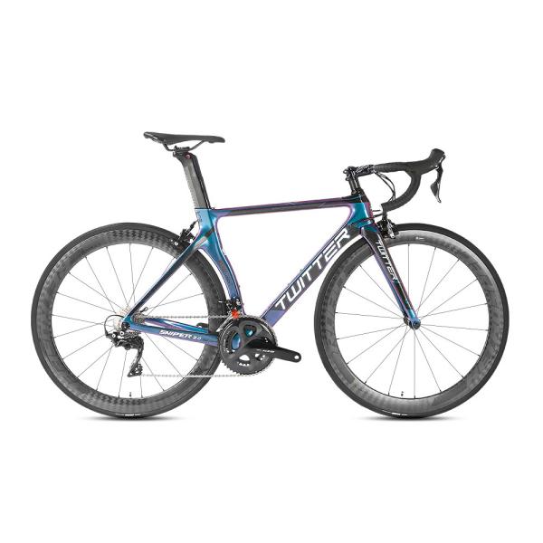Shimano Groupset Disc Carbon Road Bike , 22 Speed Carbon Bike Alu Alloy CNC