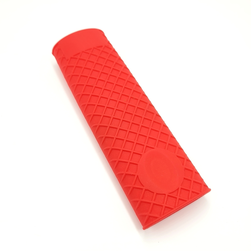 Custom Food Grade Silicone Rubber Grip Cover Anti Slip Rubber Handle Grip Sleeve
