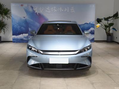Han 2023 EV BYD Full Electric Car 610KM Four Drive Flagship Glacier Blue