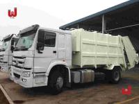 Caminhão diesel da coleção de desperdício do caminhão de lixo 16000kg do compressor 4x2
