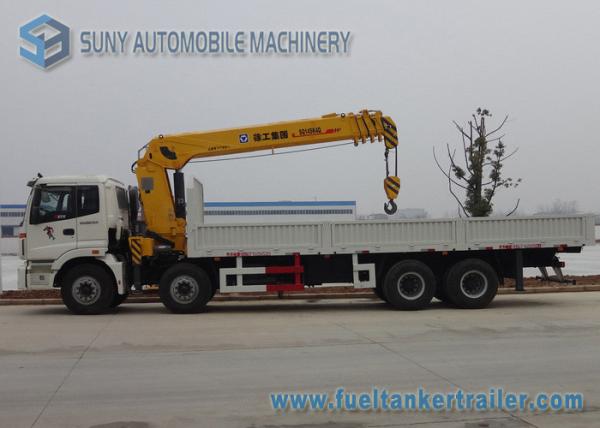Straight Arm Foton 14 Ton Heavy Duty Crane Truck 8 X 4 Truck