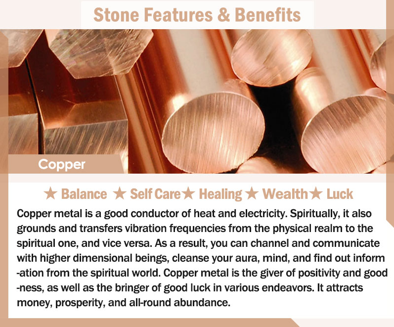 Viking Style Twisted Braided Pattern Copper Balance Bracelet