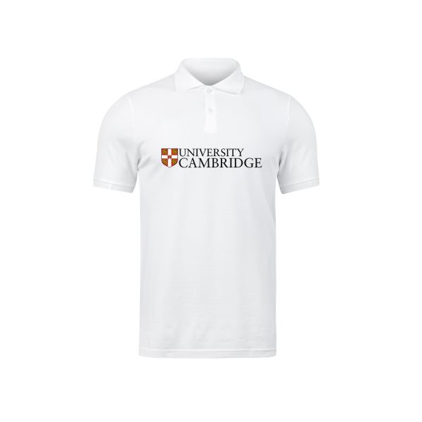OEM Designs University Logo Polo Shirt with Printed Logo and Breathable Fabric