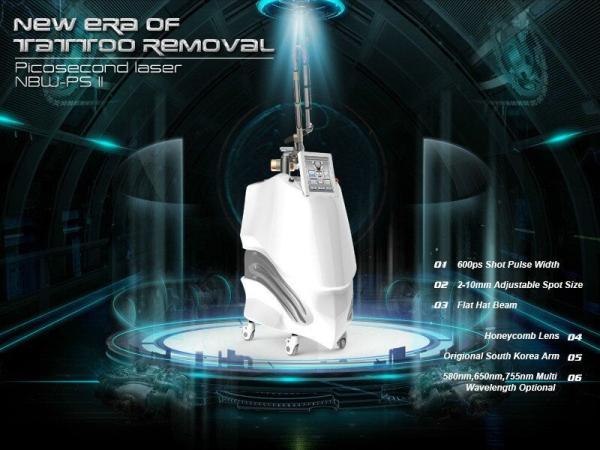 2018 hottest High Power 1064nm 532nm birthmark removal real 600ps pico laser picosecond machine for spa/salon/clinic use