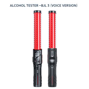 Analista de aliento ligero medidor de alcohol batón rojo Analista de aliento sensor de pila de combustible