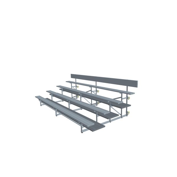 Foldable Portable Aluminum Bleachers for Stadium Seating Easy to Install and Disassemble
