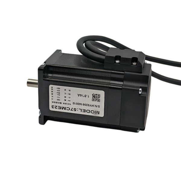 57CME23 Closed-loop Stepper motor Nema23 Shaft 21mm 8mm 2.3Nm 4A/5A 1.8° with Encoder for CNC