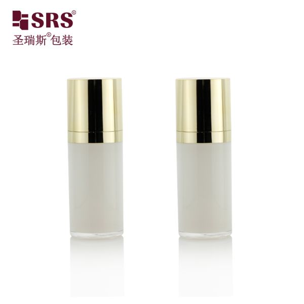 L021 Painted Custom Color Acrylic Bottle for toner Wholesale Luxury
