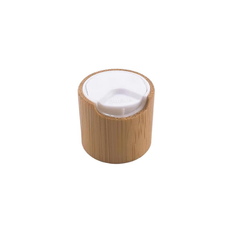 0.16cc 20mm Bamboo Disc Top Cap Closures For Personal Care