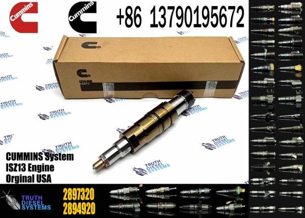 Inyector de combustible para motores diesel de alto rendimiento inyector de tren común 4384363 5579419 2897320 2872405 para Cummins ISX15 RENE