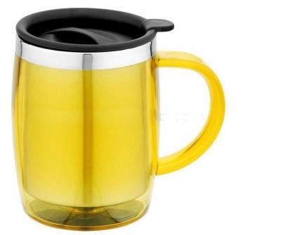 Thermos Vacuum Insulated Travel Mug With Lids , coffee cups stainless steel