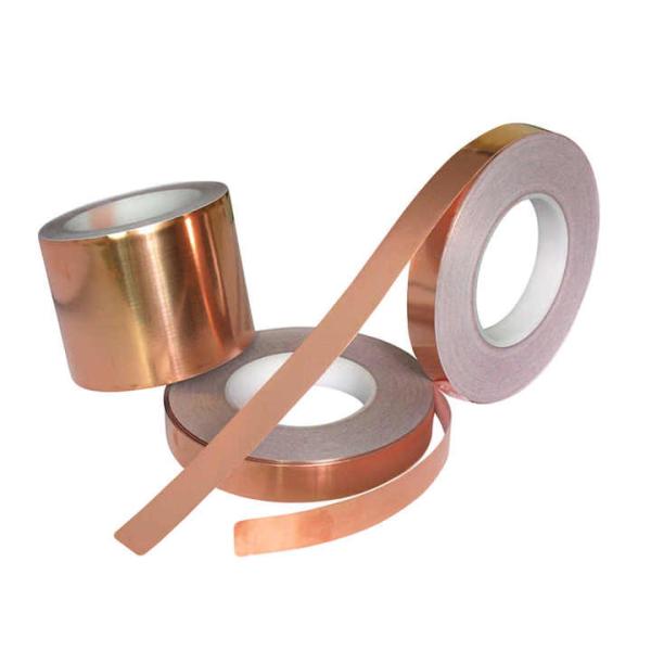 50μm Thickness  Electromagnetic shielding Pure Copper Foil Tape