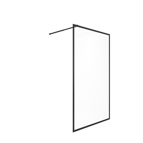 черные нержавеющие сползая 6mm закалили стеклянную дверь 1200X2000mm ливня