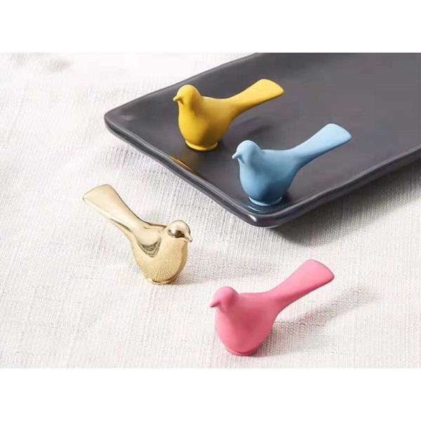 Baseketball Pattern Kids Bedroom Knobs , Rubber Cute Drawer Knobs Ornament Colorful Flower Knobs