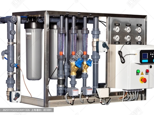 Single Stage RO Reverse Osmosis System Rural Well Water Purification Automatic Unattended Operation