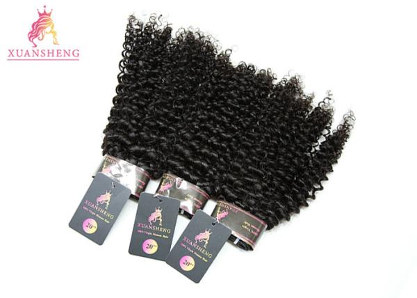 Raw Hair Brazilian Human Deep Curly Hair Bundles 10A Grade No Tangling