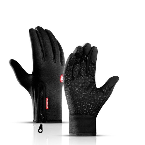 Unisex Touchscreen Winter Cycling Gloves Warm Full Finger Gloves for Bike Skiing Riding