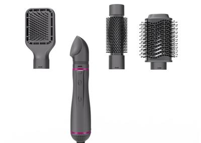 Secador elétrico plástico da escova de cabelo do ABS, 2M Cord 4 em um cabelo Styler