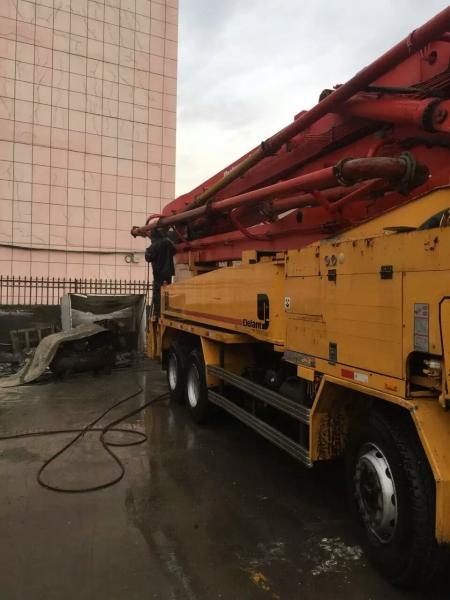 second-hand concrete pump SANY truck pump 42m putzmeister pump for sale