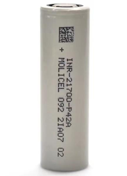 30A 3.6V 4200mAh Molicel P42A 21700 Battery Cells High Capacity