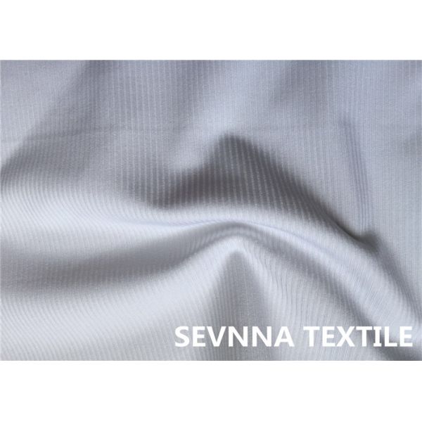 倍によって編まれるリサイクルされた水着の生地の織り目加工の骨がある縞の流行のジャカード