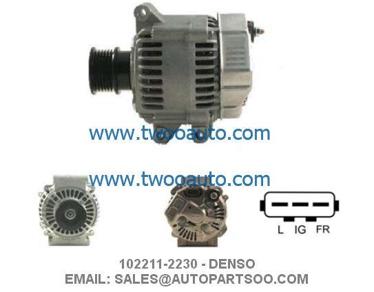 102211-1480 102211-8490 - DENSO Alternator 12V 80A Alternadores