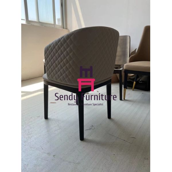 Нога золы деревянная обедая стежок диаманта стула для Retaurant/гостиницы