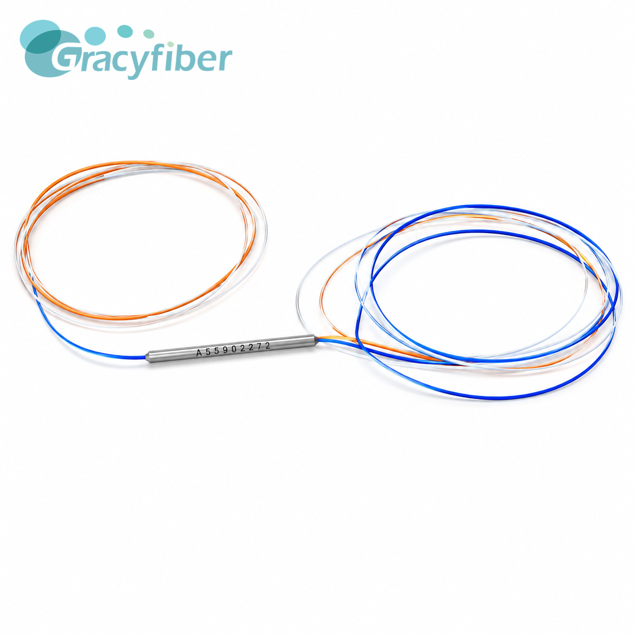 2x2 Fused Fiber Coupler 5/95 Split Ratio Corning 1060 Fiber 0.9mm Loose Tube