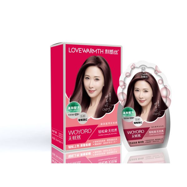 Permanent Color Shampoo Plant Ammonia Free Gray Polygonum Multiflorum Extract