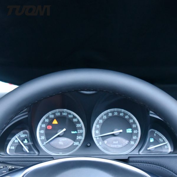AMG CLE GLC Flat Bottom Mercedes Benz Steering Wheel Full Leather Custom