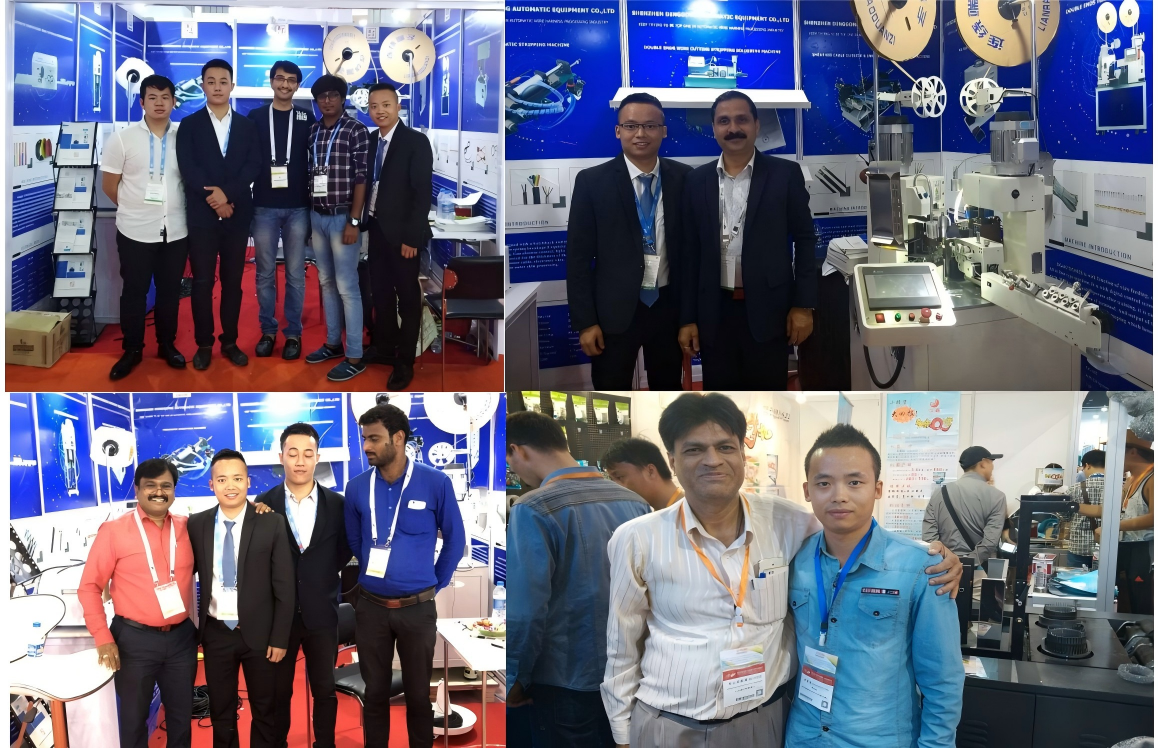 Multi Core Cable Cutting Machine 7 Inch Touch Screen Cable Cut And Strip Machine
