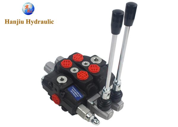 HSSD8 Series 2 Bank Hydraulic Monoblock Valve 31.5Mpa 80 L/Min Flow Rate