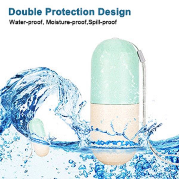 Горячая продажа Контейнер воды Красивый 7 дней Коробка Организатор Недельное путешествие Ежемесячное Красочные таблетки Чехлы контейнер