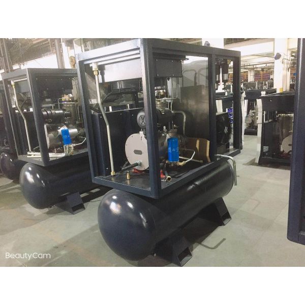 1890*820*1920mm Jaguar LS Series Screw Air Compressor with Built-in Dryer and Filter