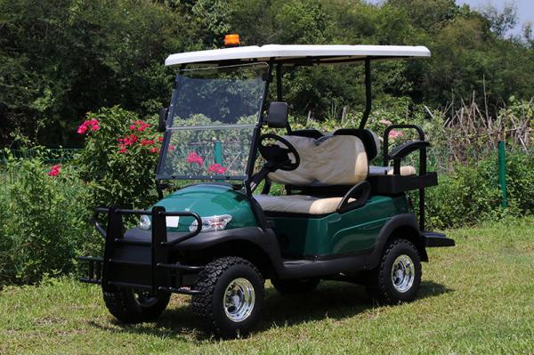 sièges arrière pliants chariot de golf électrique 4 sièges CE homologué